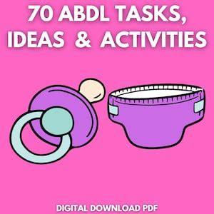 abdl videos|ABDL rules/activities, ideas 